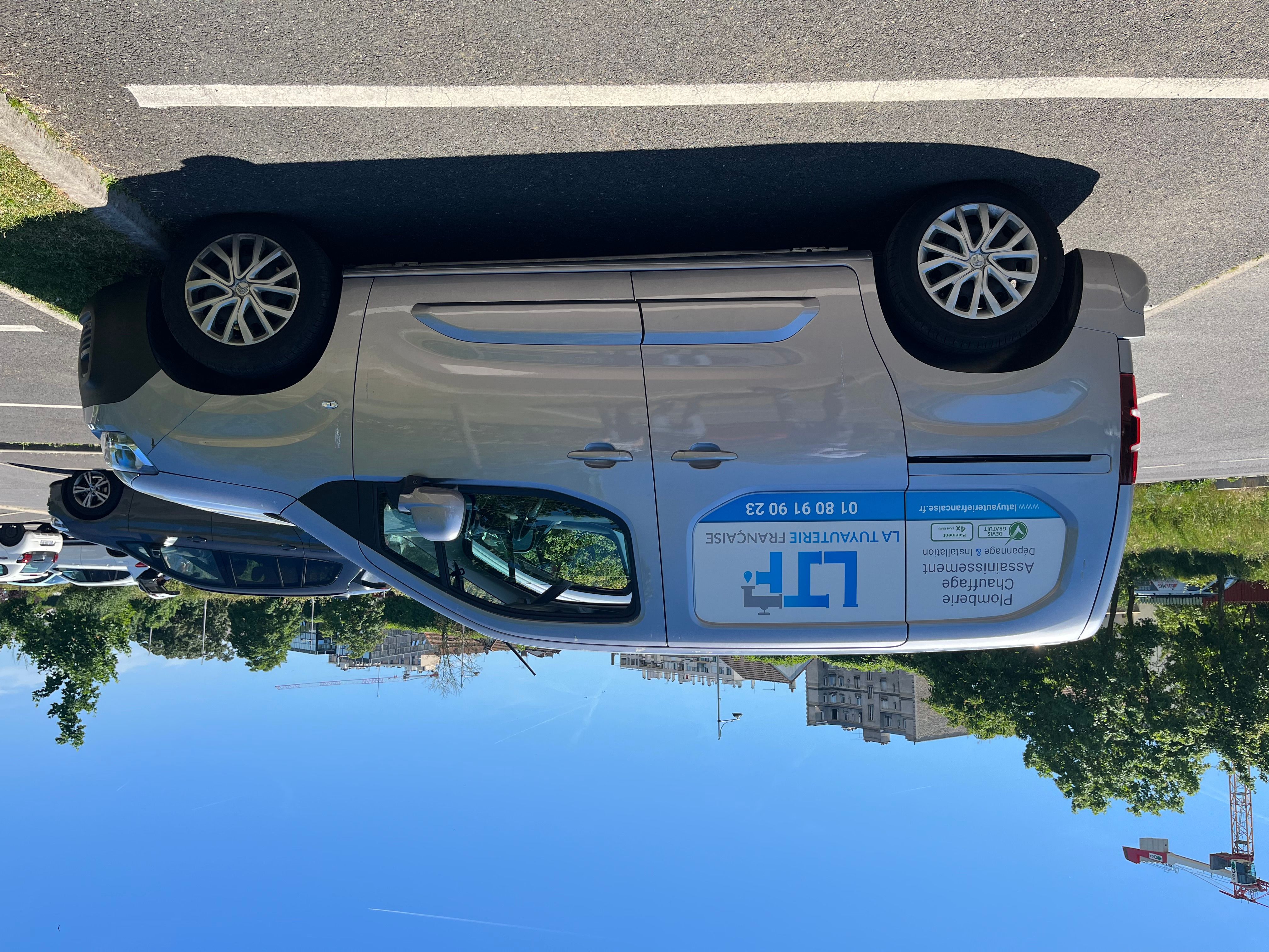 Berlingo La Tuyauterie Française — utilitaire plombier IDF